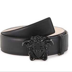 LA MEDUSA LEATHER BELT - Mens size 34/35